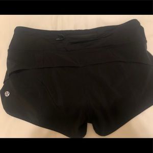 lululemon Cropped Black Shorts Size 4